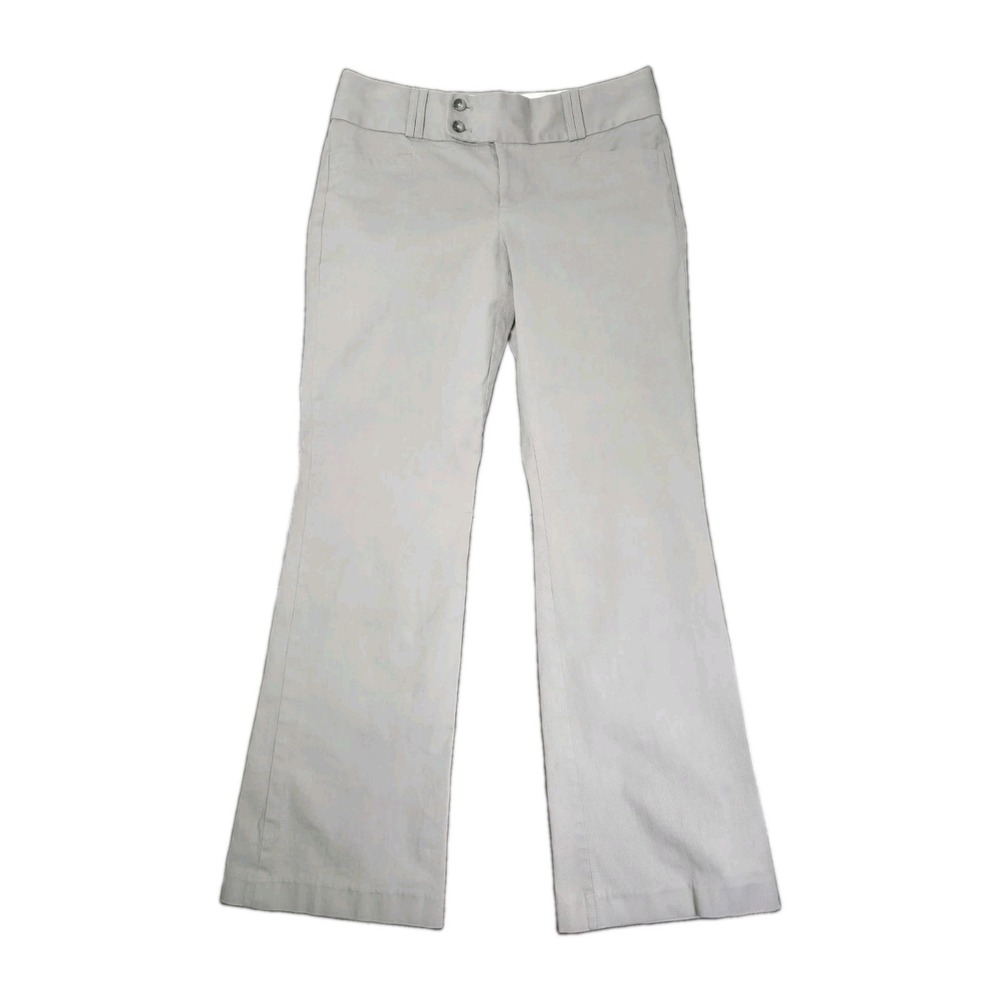 Banana Republic Martin Fit Gray Stretch Bootcut Trouser Womens 8 31×31